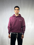 Hoodie “elleven” burgundy